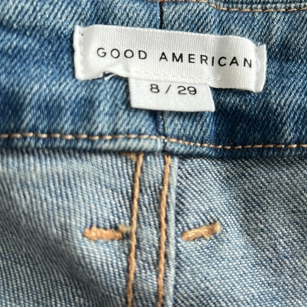 NWT Good American Good Curve‎ Skinny Crop - Picture 8 of 9